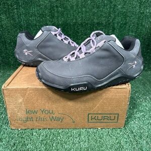 NWB Kura Chicane Arch Support Womens Sneakers Size 9 Wide Large Smoke Gray‎